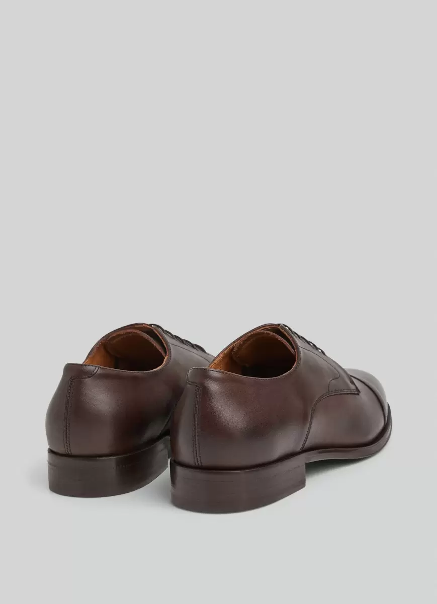 Dark Brown Tienda Online Hackett London Hombre Zapatos De Vestir Zapatos Bluchers Piel - 3