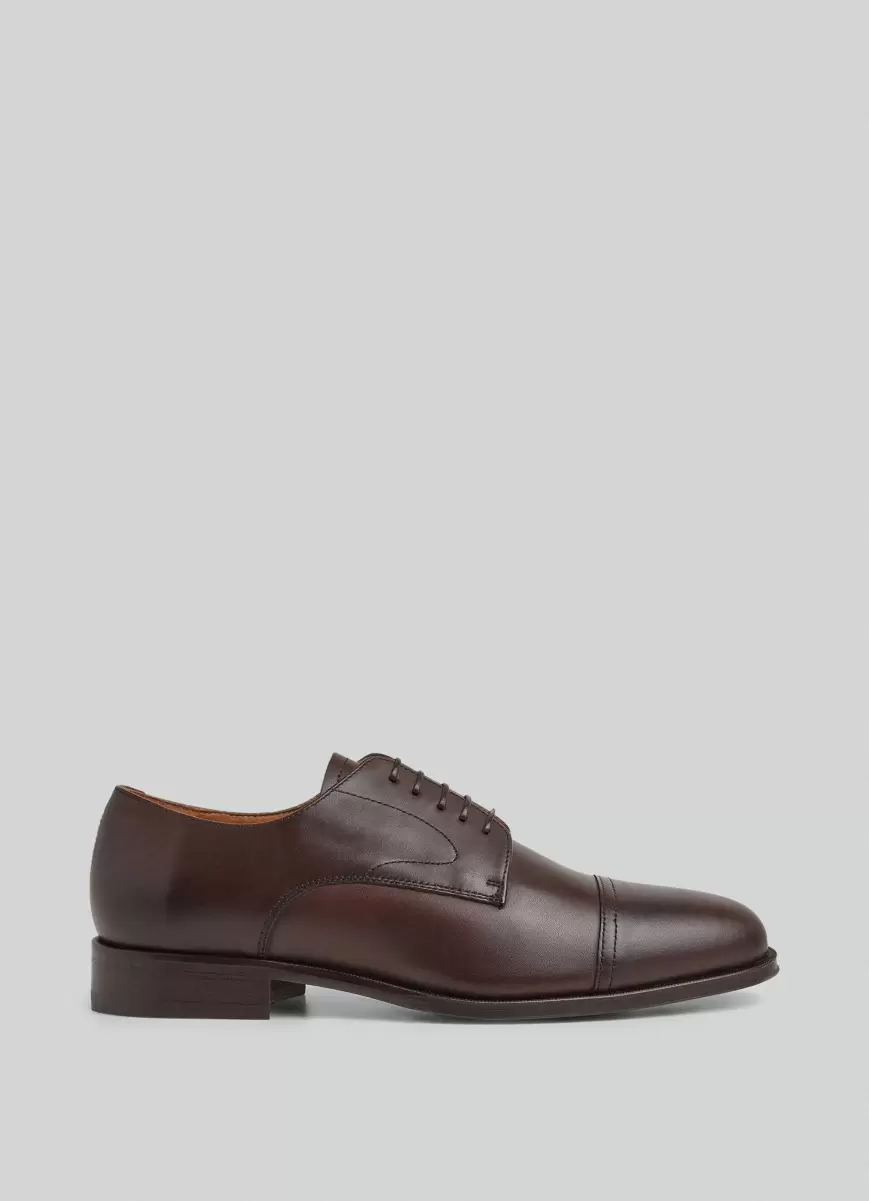Dark Brown Tienda Online Hackett London Hombre Zapatos De Vestir Zapatos Bluchers Piel