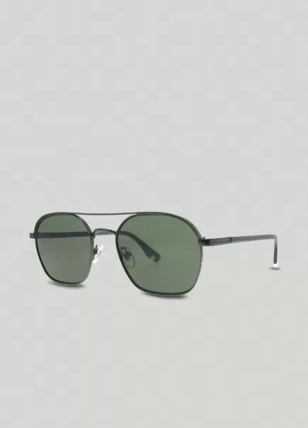 Faconnable Gafas De Sol Aviador Hombre Gafas De Sol Grey