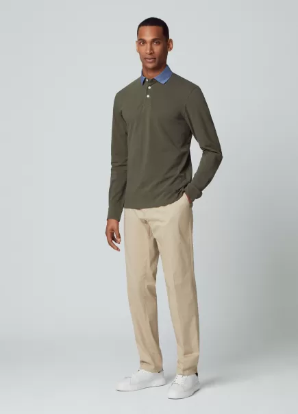 Hombre Hackett London Taupe Beige Fit Relaxed Joggers Ajustables Pantalones Y Chinos Comercio