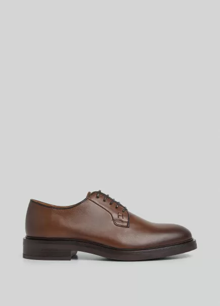 Zapatos Casual Tan Brown Producto Hackett London Zapatos Derby En Piel Hombre