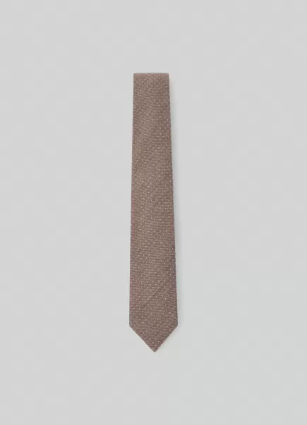 Corbata Estampado Mini Lunares Corbatas Y Pañuelos De Bolsillo Hackett London Hombre Taupe Beige Mercado