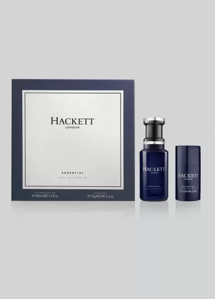 Hackett London Hombre Set Regalo: Perfume 100 Ml Y Desodorante Para Él Ultimo Modelo Perfumes Y Cuidado Personal Dark Blue