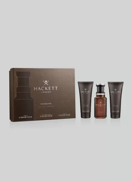 Perfumes Y Cuidado Personal Hackett London Complejidad Set De Regalo Hackett Absolute Brown Hombre