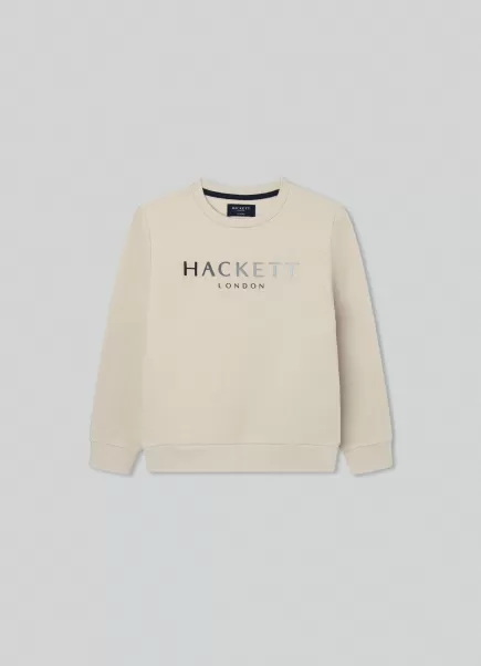 Hombre Sudadera Con Logo Estampado Hackett London Birch Autorización Camisetas Y Sudaderas